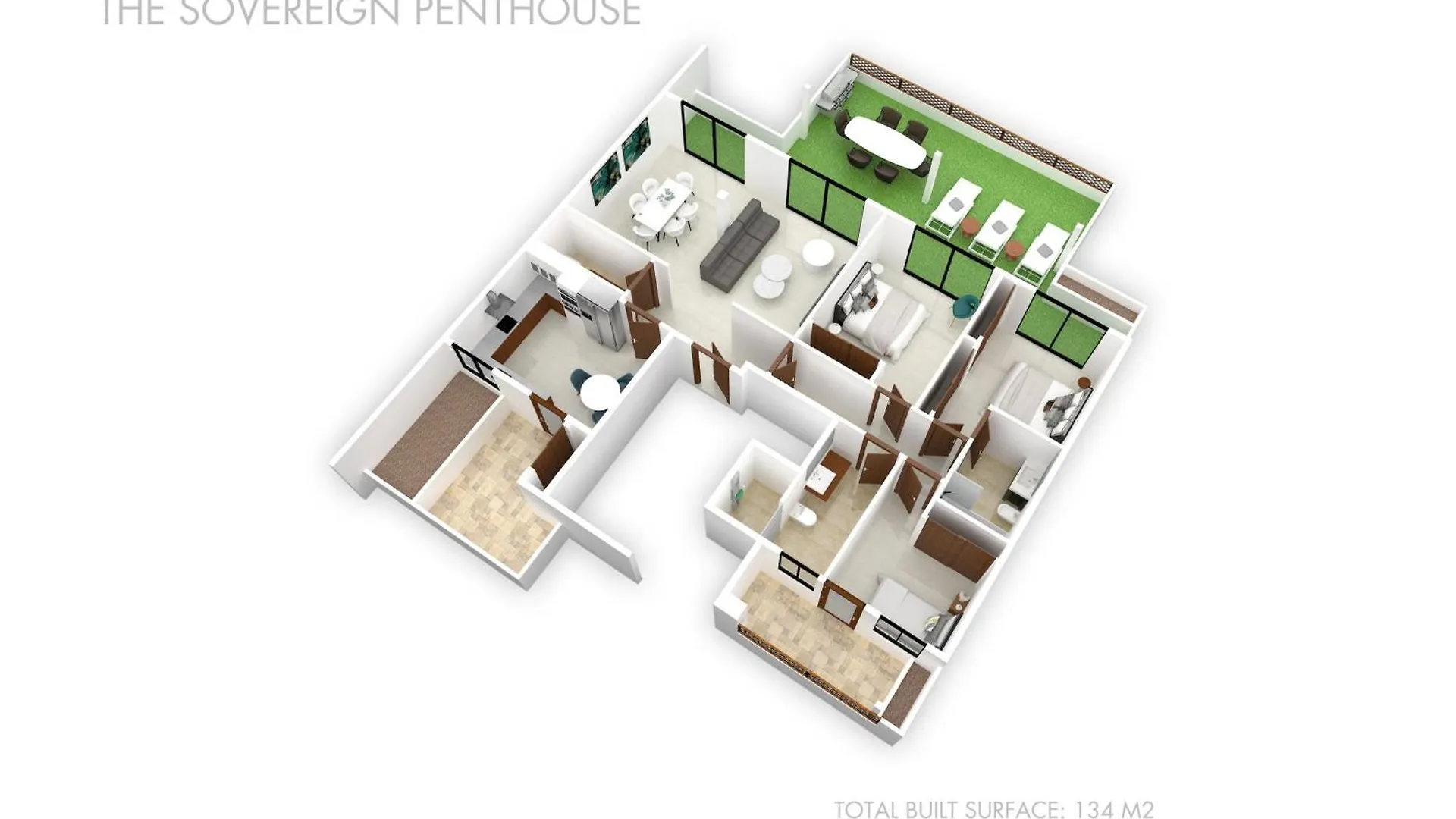 Vacation Marbella I The Sovereign Penthouse, Large Communal Pool, 24H Security, 5Min To Puerto Banus Apartment